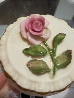 Coalport China Floral Porcelain Trinket Dish